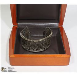 .925 STAMPED SILVER BRACELET (WEIGHT: 24.5