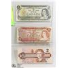 Image 1 : SHEET OF COLLECTIBLE CANADIAN BILLS -