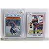 Image 1 : 1981-82 GRETZKY TOPPS #16 & 1982 OPC # 1O7
