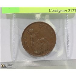 ENGLISH 1927 LARGE PENNY