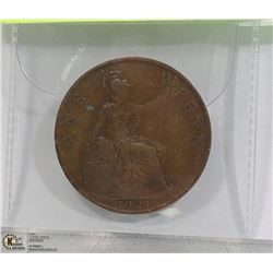 ENGLISH 1921 LARGE PENNY