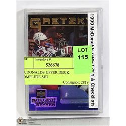 MCDONALDS UPPER DECK COMPLETE SET