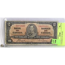 CANADIAN 1937 $10 BILL