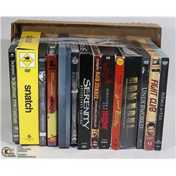 14 DVDS SOME ARE COLLECTORS EDITION IN METAL BOX