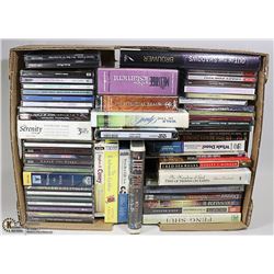 BOX OF SPIRITUAL DVDS CD AND BOOKS
