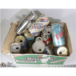 BOX OF 15 COLLECTIBLE BEER CANS