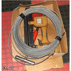 BOSTITCH NAILER, PIPE CUTTER & CABLE WIRE