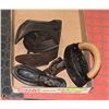 Image 1 : LOT OF CAST IRON ITEMS.