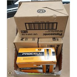 LOT OF NEW C AND D  BATTERIES