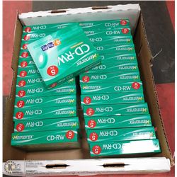 26PACKS OF MEMOREX CD-RW (5 DISCS PER PACK)