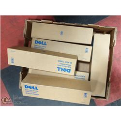 LOT OF 6 NEW DELL LASER PRINTER TONERS