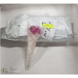 LOT OF 5 DECORATIVE METAL ROSES