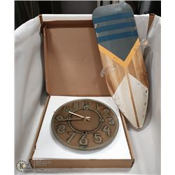 LOT OF DESIGNER WALL-CLOCKS AND WALL ART