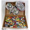 Image 1 : OVER 80 MINI CARS WITH 2 FOLDING TRACKS