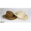 Image 1 : BOX WITH 2 COWBOY HATS SIZE M - LARGE