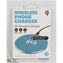 NEW GEMS QI WIRELESS PHONE CHARGER