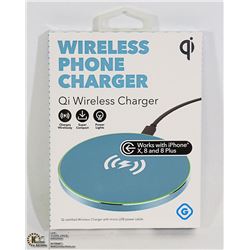 NEW GEMS QI WIRELESS PHONE CHARGER