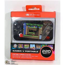 MY ARCADE GO GAMER PORTABLE V CONSOLE 220 GAMES