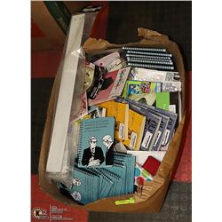 LARGE NEW BOX OF STORE MERCHANDISE FROM MAJOR