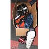 Image 1 : HOCKEY GEAR, GLOVES, PADS, HELMET, ETC.