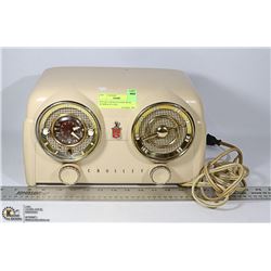 VINTAGE CROSLEY RADIO WITH ALARM & PLUG IN