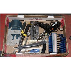 LARGE FLAT FULL OF TOOLS - SOME NEW