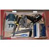 Image 1 : LARGE FLAT FULL OF TOOLS - SOME NEW