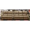 Image 1 : NEW DARIA RUSTIC RECLINING CONSOLE SOFA WITH