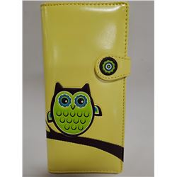 NEW YELLOW OWL WALLET BY SHAG WEAR