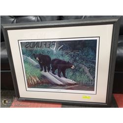 DUCKS UNLIMITED "DOUBLE TROUBLE" BY HOWARD