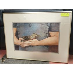 SIGNED ORIGINAL WATERCOLOUR BY 23 X 17.5