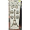 Image 1 : EIFFEL TOWER ON CANVAS 16 X 48
