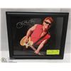 Image 1 : SIGNED 8 X 10 JON BON JOVI FRAMED PICTURE