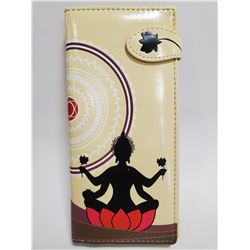 NEW MEDITATING LADY WALLET BY SHAG WEAR