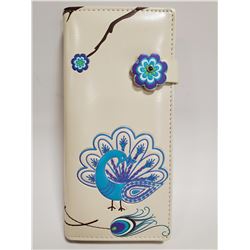 NEW PEACOCK STYLE WALLET BY SHAG WEAR