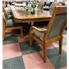 Image 3 : ASHLEY DINING TABLE 72" X 110" WITH 8 CHAIRS