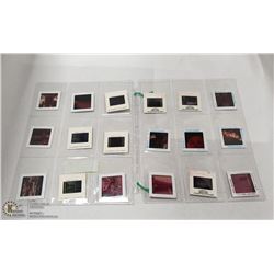 COLLECTION OF 18 NASA 1960'S LAUNCH SPACE SLIDES