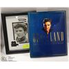 Image 2 : HARDCOVER ELVIS BOOK & FRAMED PICTURE