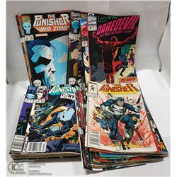 LARGE LOT OF ESTATE MOSTLY PUNISHER COMICS