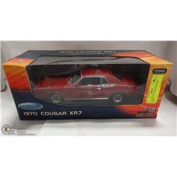 1:18 DIE CAST 1970 COUGAR XR7 WELLY