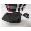 Image 3 : NEW BLACK PLAID 2 IN ONE PURSE WITH