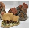 Image 4 : 3 MODEL HOUSES HAND PAINTED MADE IN ENGLAND