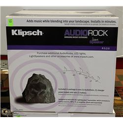 KLIPSCH AUDIO ROCK WITH CHARGER. THIS WORKS WITH
