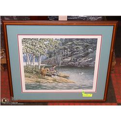 "DOUBLE SPLASH" BY JAMES LUMBERS 1008/2500 26.5