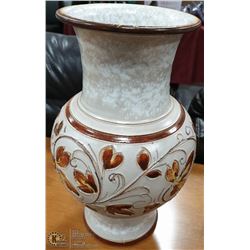 DECORATIVE LEAF & VINE CANISTER/VASE