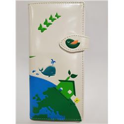 NEW WHALE OVER EARTH WALLET BY SHAG WEAR