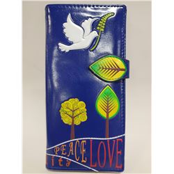 NEW PEACE LOVE WALLET BY SHAG WEAR