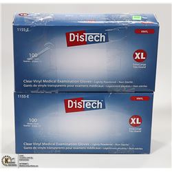 2 BOXES OF DISTECH XL MEDICAL EXAMINTATION