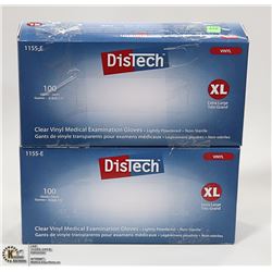 2 BOXES OF DISTECH XL MEDICAL EXAMINTATION