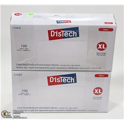 2 BOXES OF DISTECH XL MEDICAL EXAMINTATION